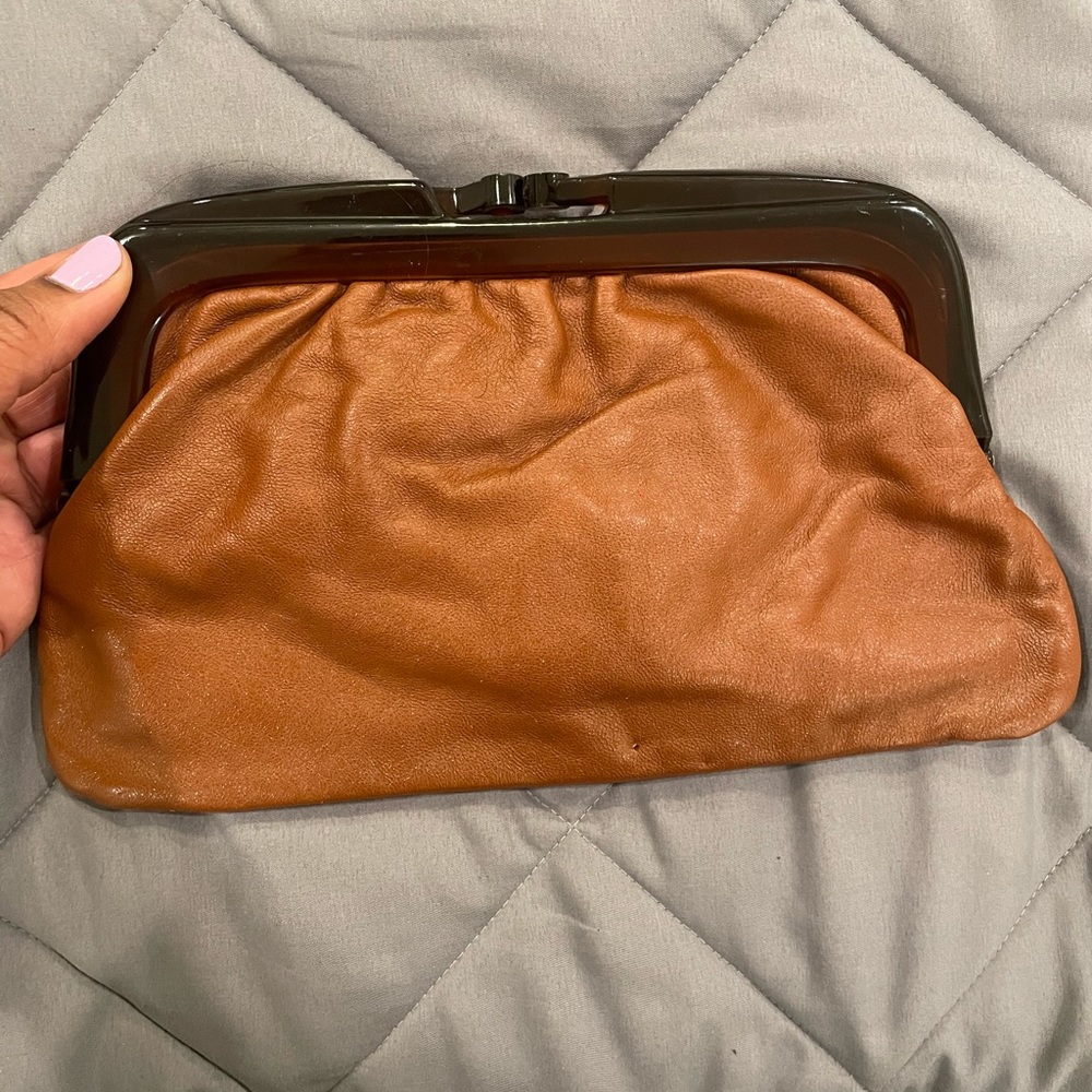 Vintage Montessa leather clutch - Picture 3 of 3